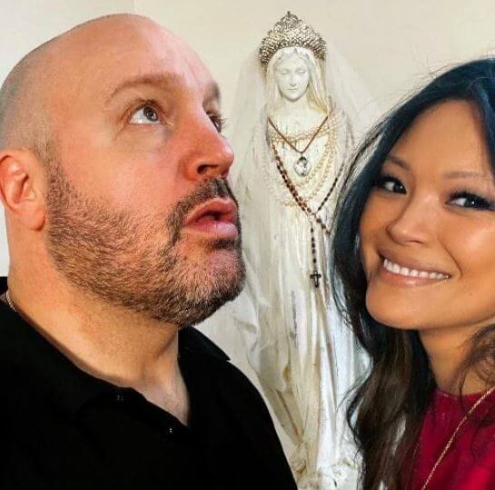 Leslie Knipfing brother Kevin James and sister-in-law Steffiana de la Cruz.